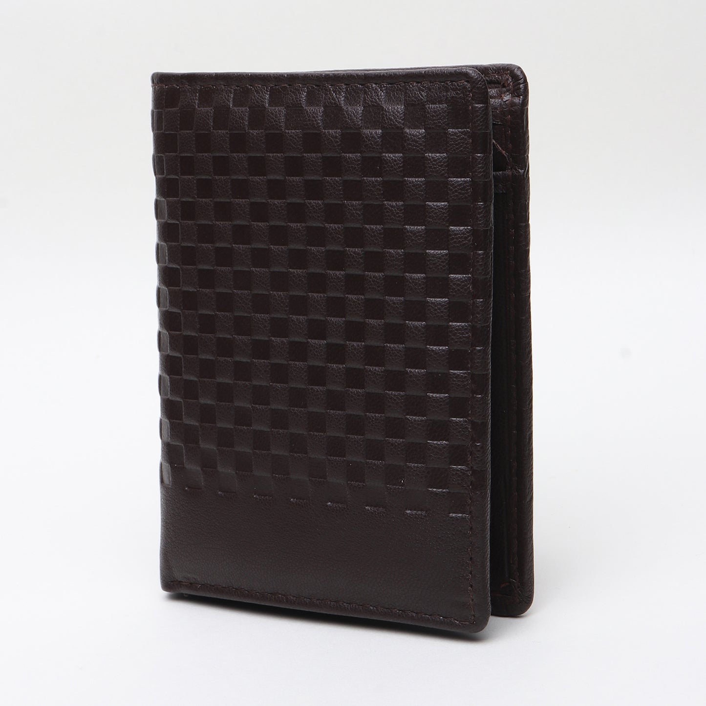 Men's Leather Wallet: Stylish Organization, Hidden Zipper, Dual Currency Slots