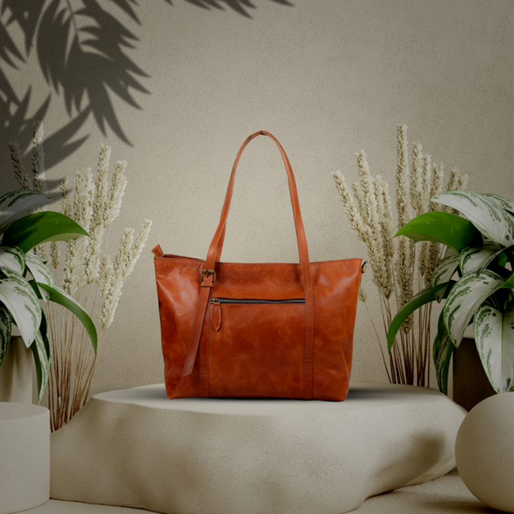 Explore Opulence: Elevate Your Grace with Our Women's Long Satchel Shoulder Purse - Image 1