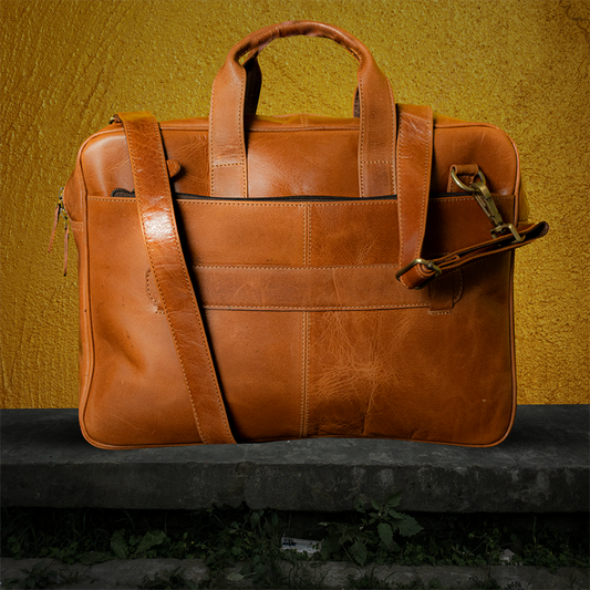 Professional Elegance: Men's Office Handbag - Elevate Your Presence