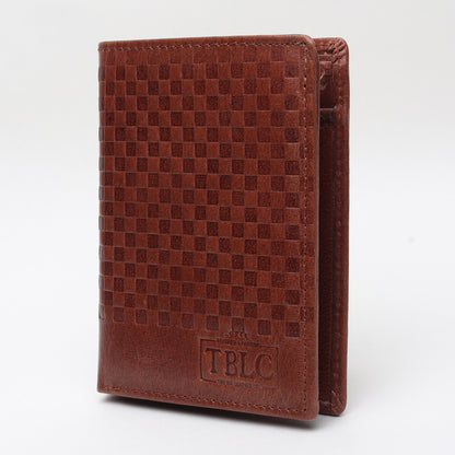 Men's Leather Wallet: Stylish Organization, Hidden Zipper, Dual Currency Slots