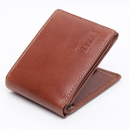 Sophistication Meets Functionality: Crazy Horse Leather Men's Wallet