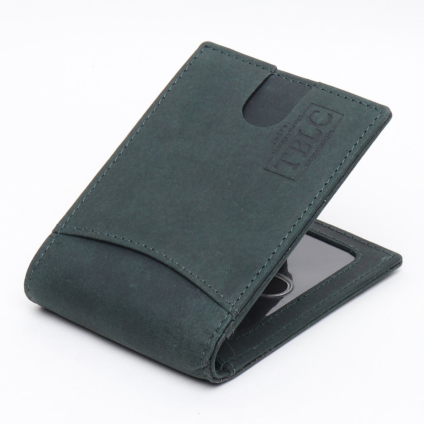 Modern Classic: Men's Wallet with ID Window and Currency Compartment