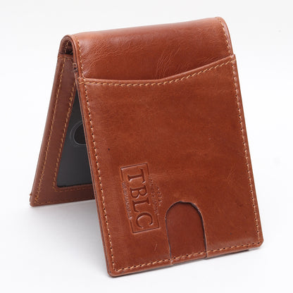 Modern Classic: Men's Wallet with ID Window and Currency Compartment