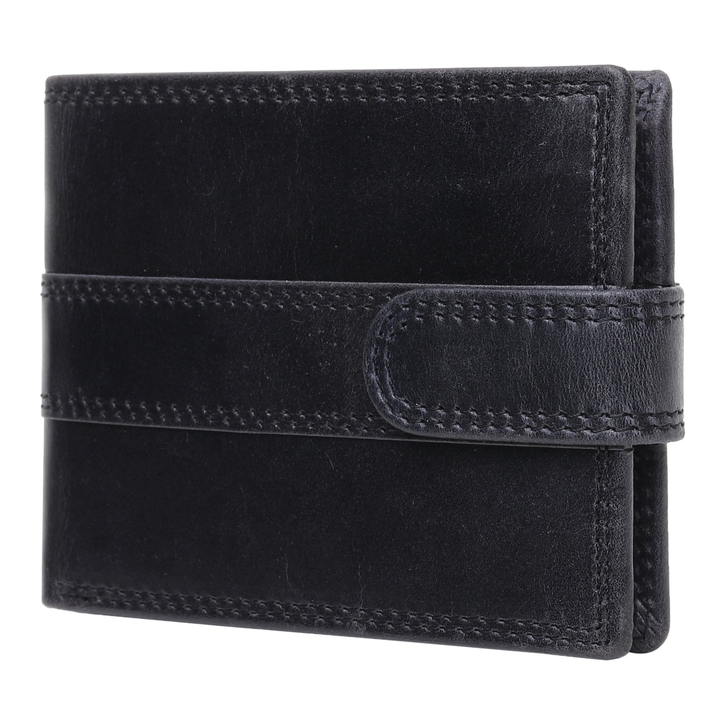 Fashioned for Impact: Premium Crazy Horse Leather Wallet