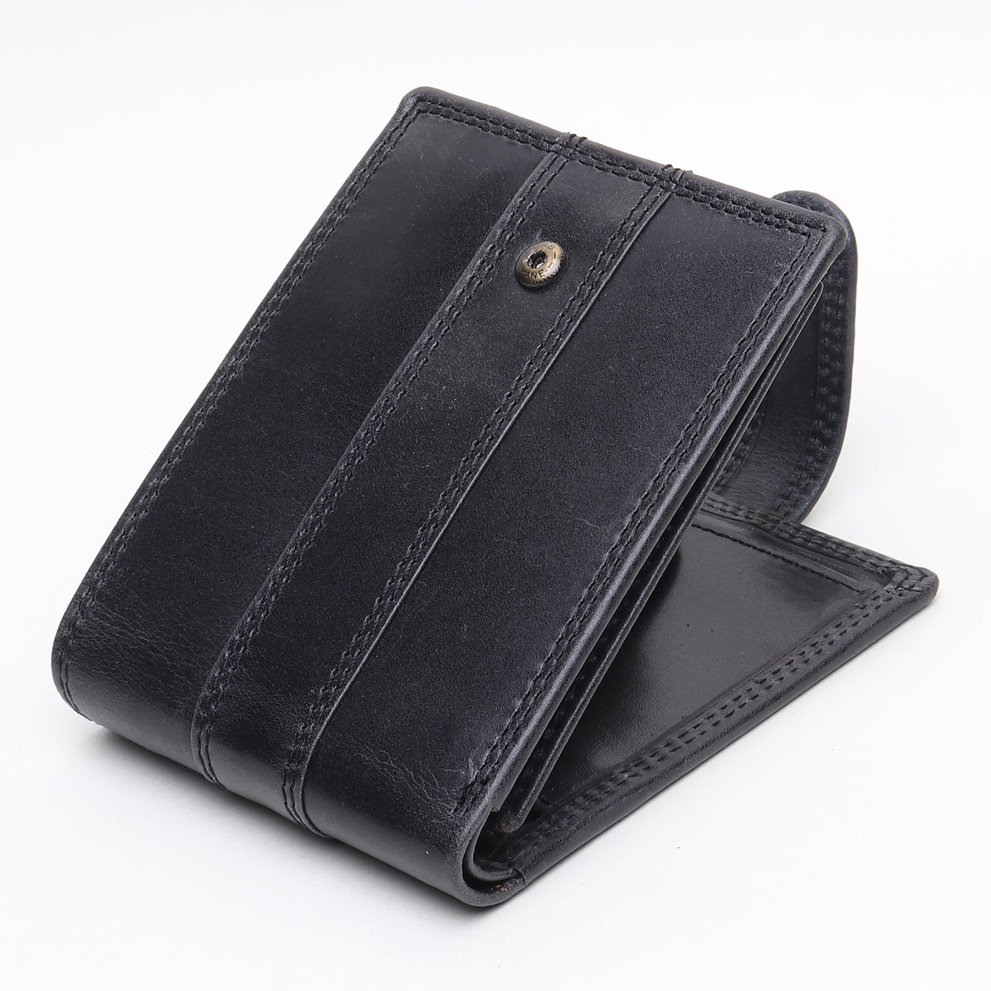 Fashioned for Impact: Premium Crazy Horse Leather Wallet