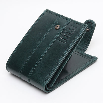 Fashioned for Impact: Premium Crazy Horse Leather Wallet