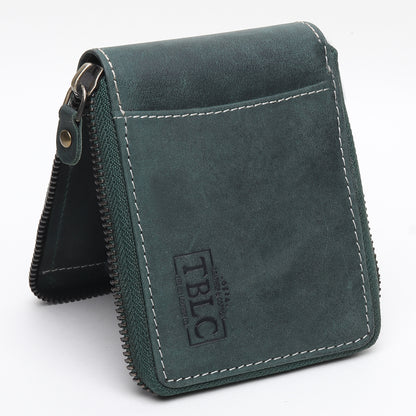 Apex Elegance Men's Leather Wallet: Premium Style & Function