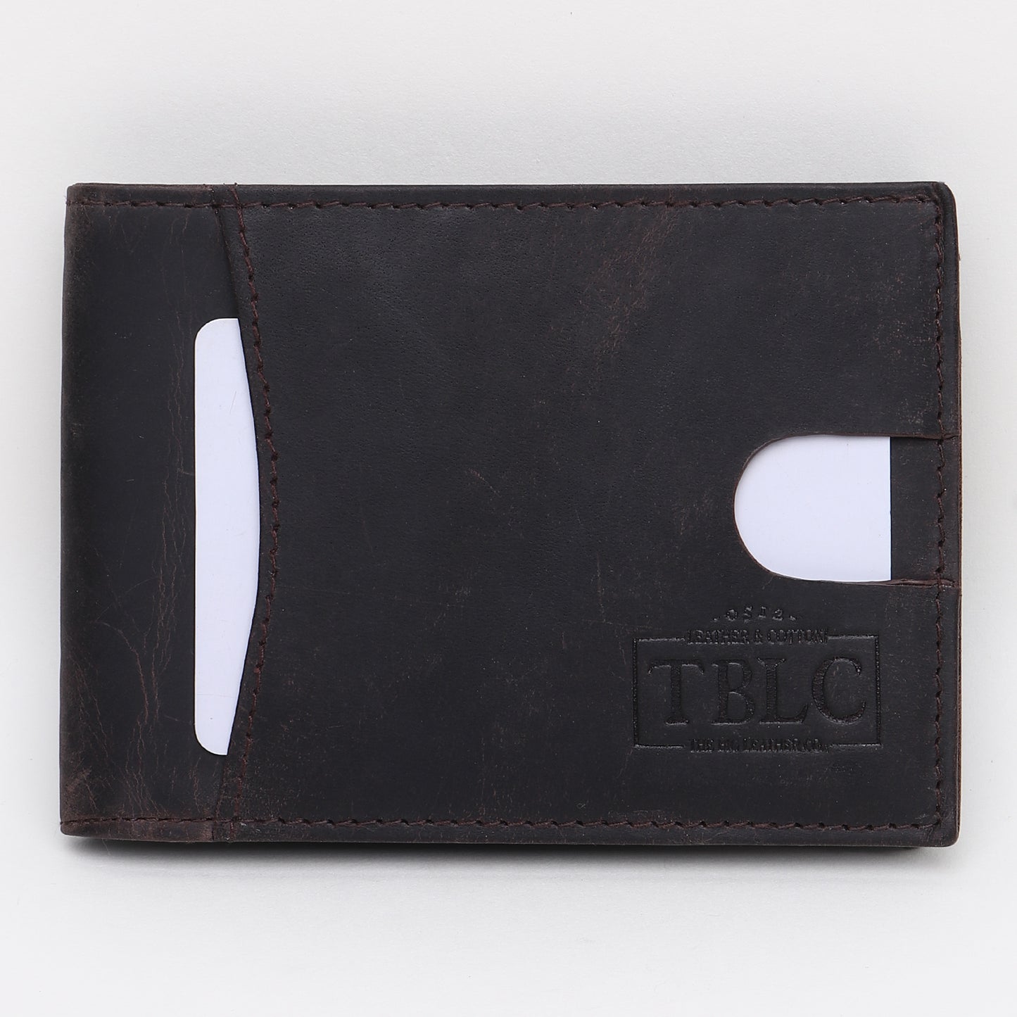 Modern Classic: Men's Wallet with ID Window and Currency Compartment