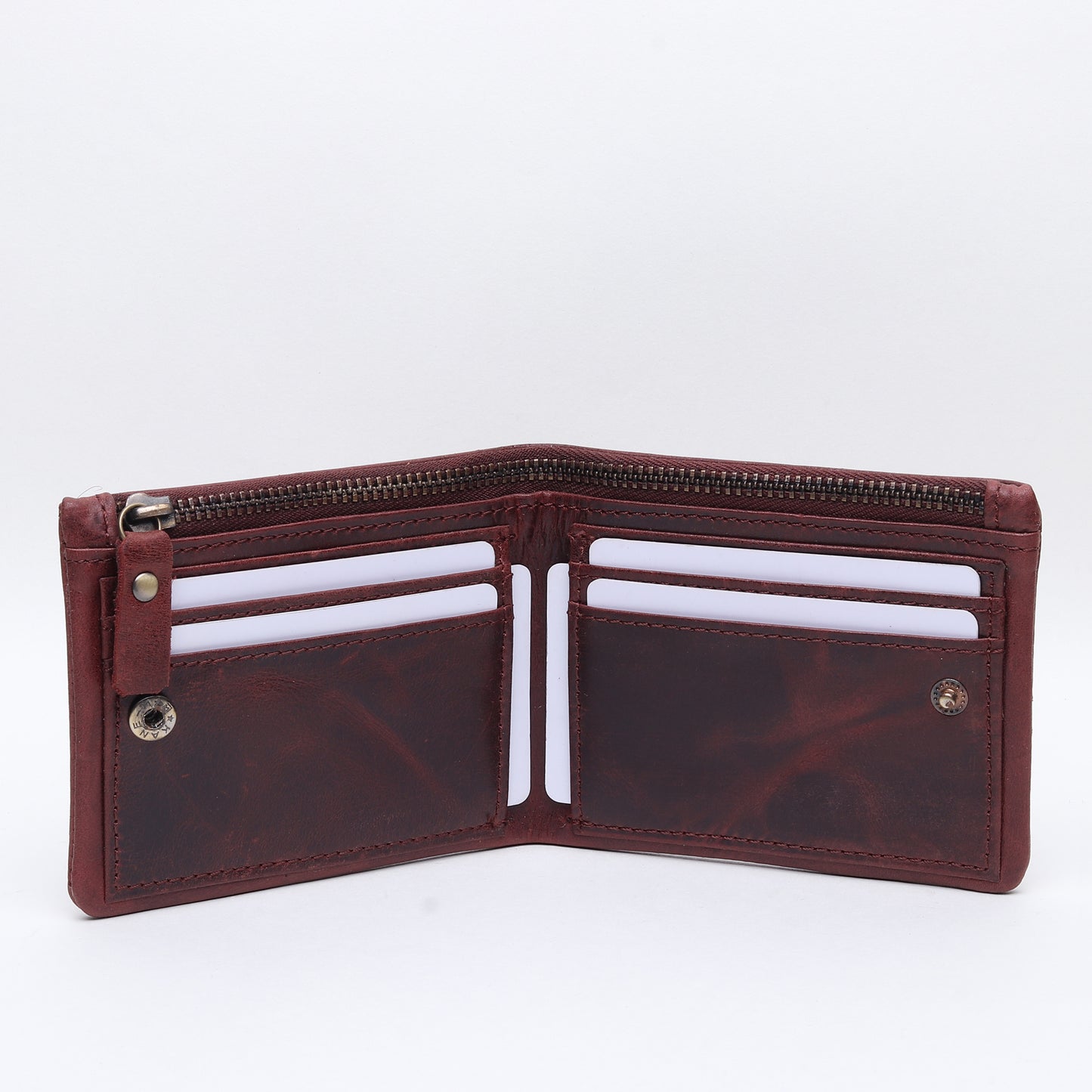 Refined Luxury: Premium Leather Men's Wallet with Secure Features