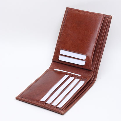 Master the Art of Style: Genuine Leather Men's Wallets Collection