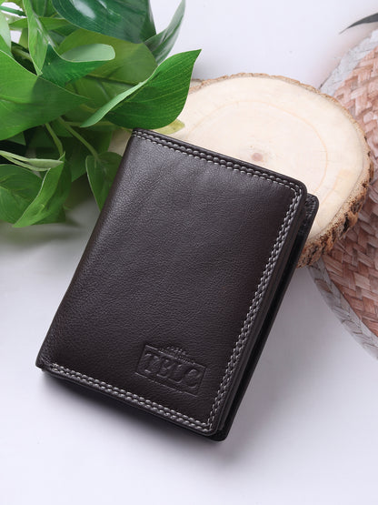 Fashion Meets Function: Crazy Horse Leather Card Wallet