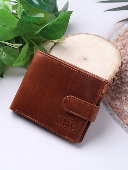 Sleek and Secure: Genuine Leather Wallet for Discerning Gentlemen