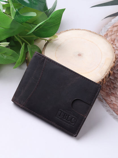 Modern Classic: Men's Wallet with ID Window and Currency Compartment