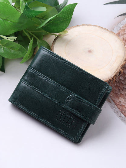 Fashioned for Impact: Premium Crazy Horse Leather Wallet