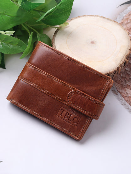 Fashioned for Impact: Premium Crazy Horse Leather Wallet