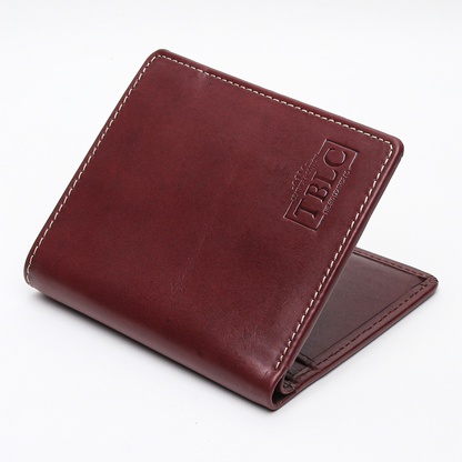 Modern RFID Leather Bifold: Elevate Style with Security