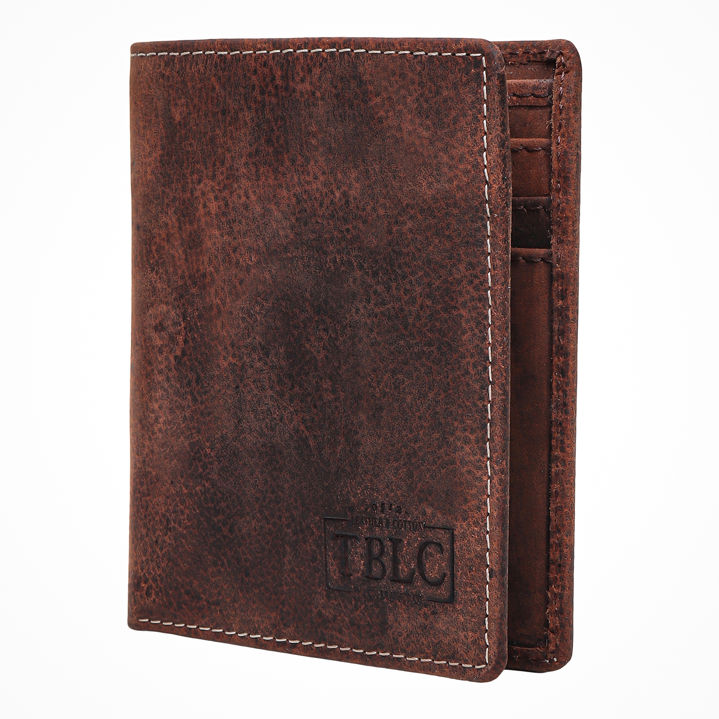 Modern RFID Leather Bifold: Elevate Style with Security