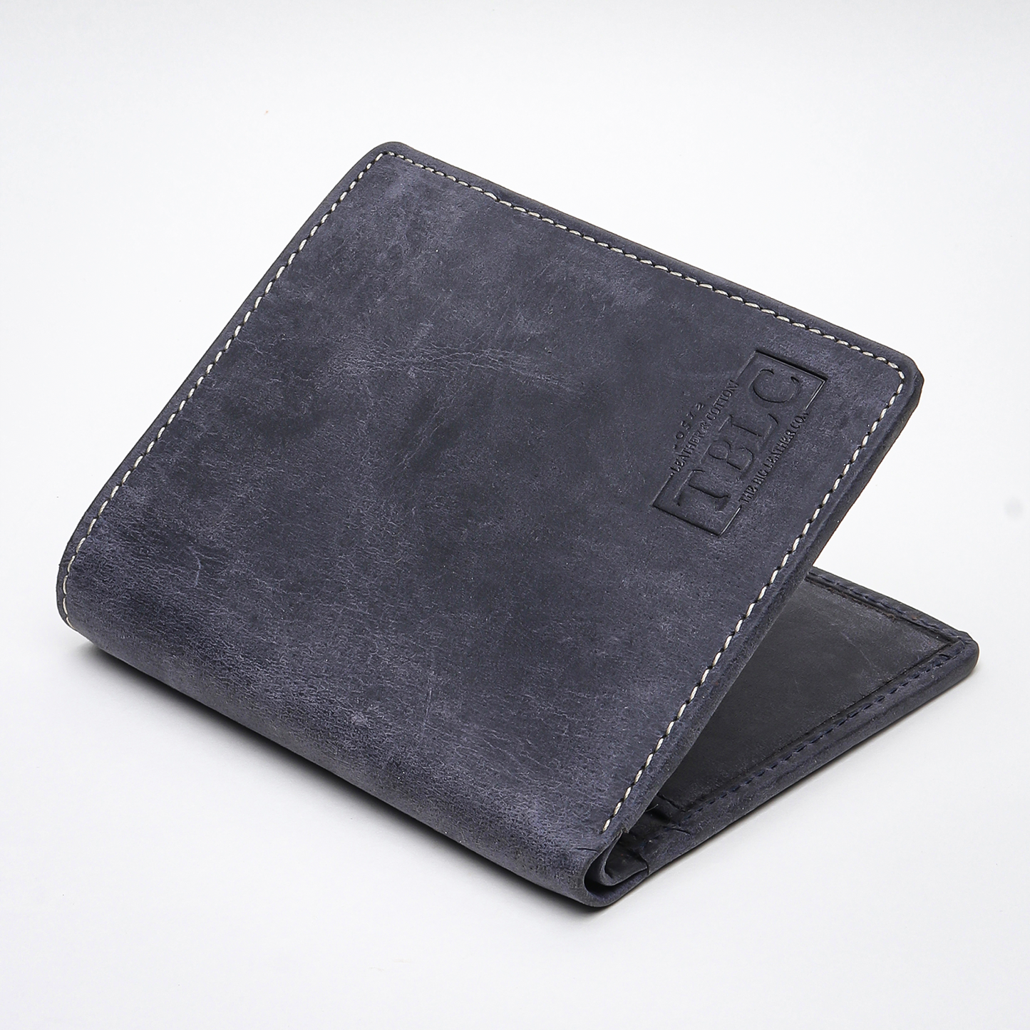 Modern RFID Leather Bifold: Elevate Style with Security