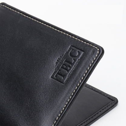 Modern RFID Leather Bifold: Elevate Style with Security