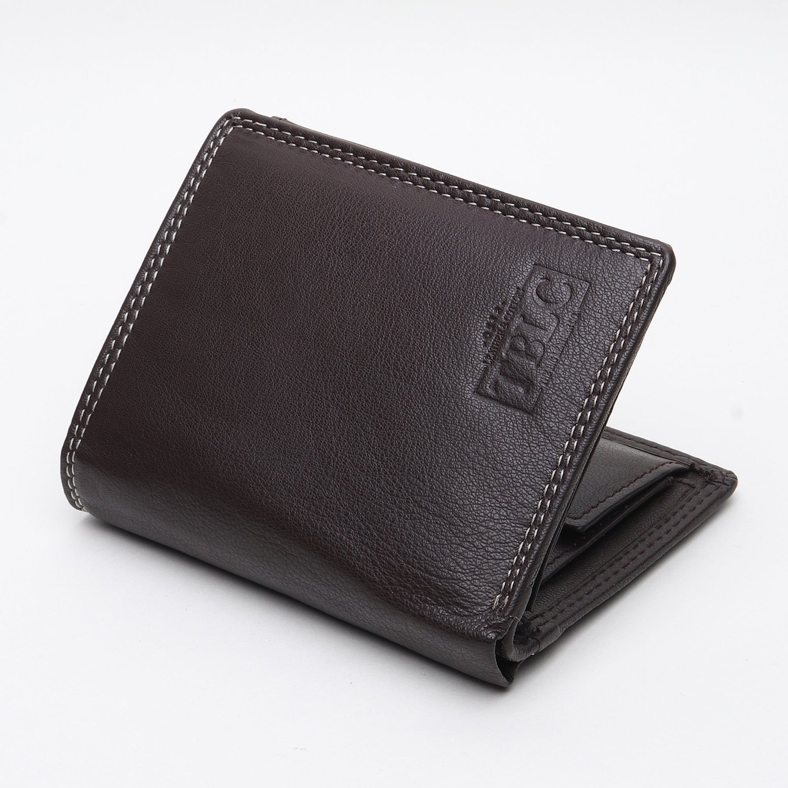 Fashion Meets Function: Crazy Horse Leather Card Wallet - Image 3
