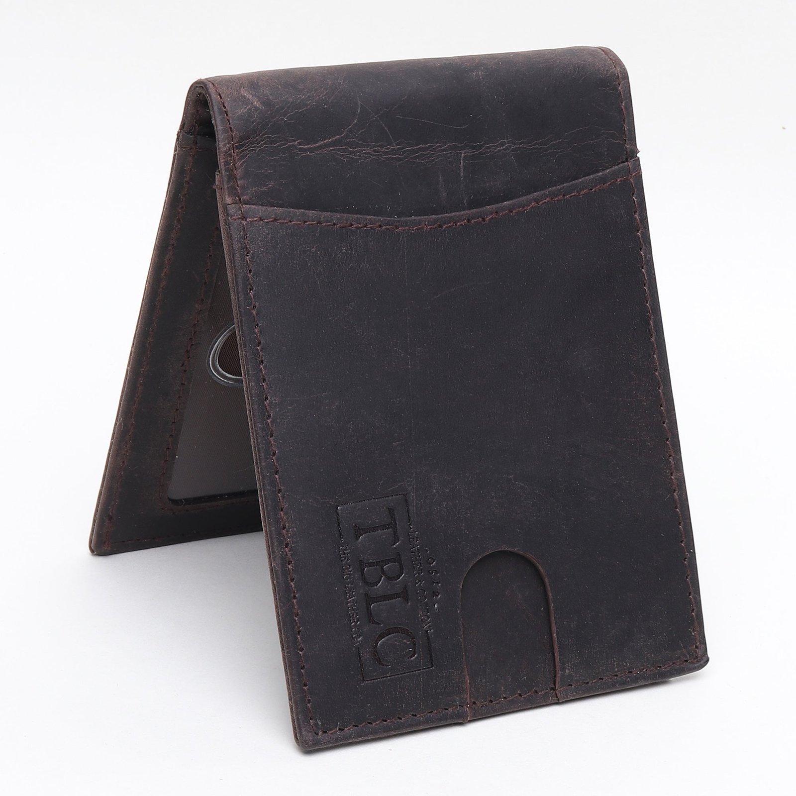 Modern Classic: Men's Wallet with ID Window and Currency Compartment - Image 3
