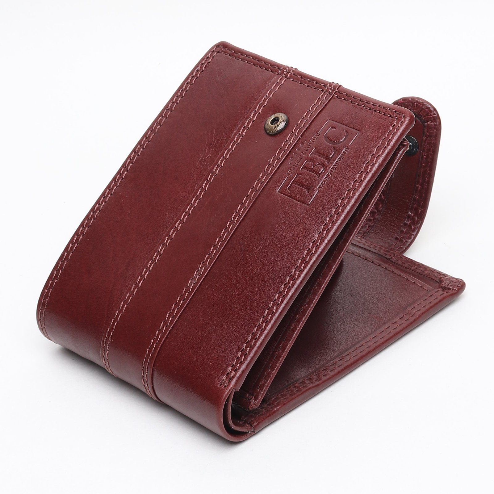 Fashioned for Impact: Premium Crazy Horse Leather Wallet - Image 12