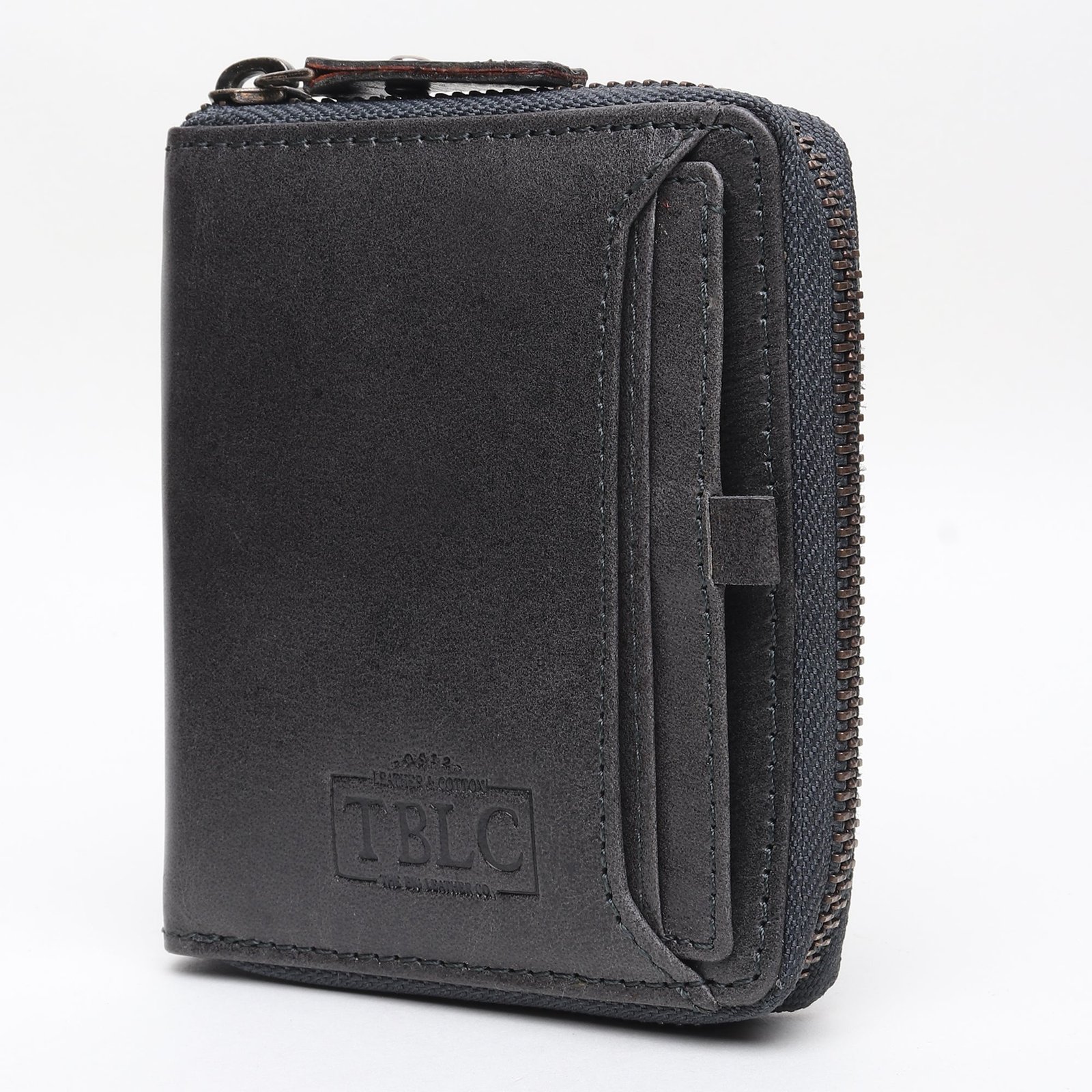 Handcrafted Men's Wallet Crazy Horse Leather, Timeless Design - Image 4