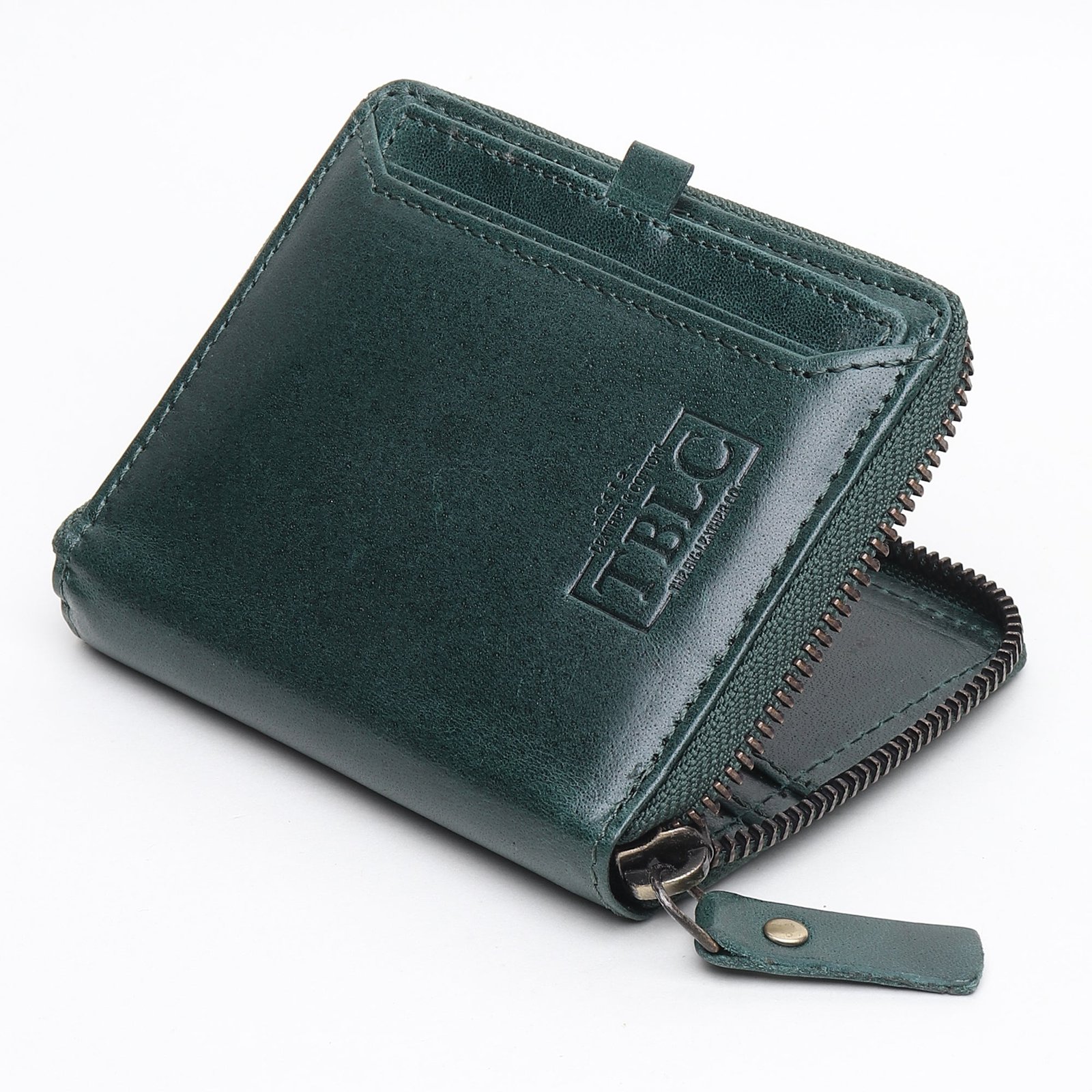 Handcrafted Men's Wallet Crazy Horse Leather, Timeless Design - Image 6