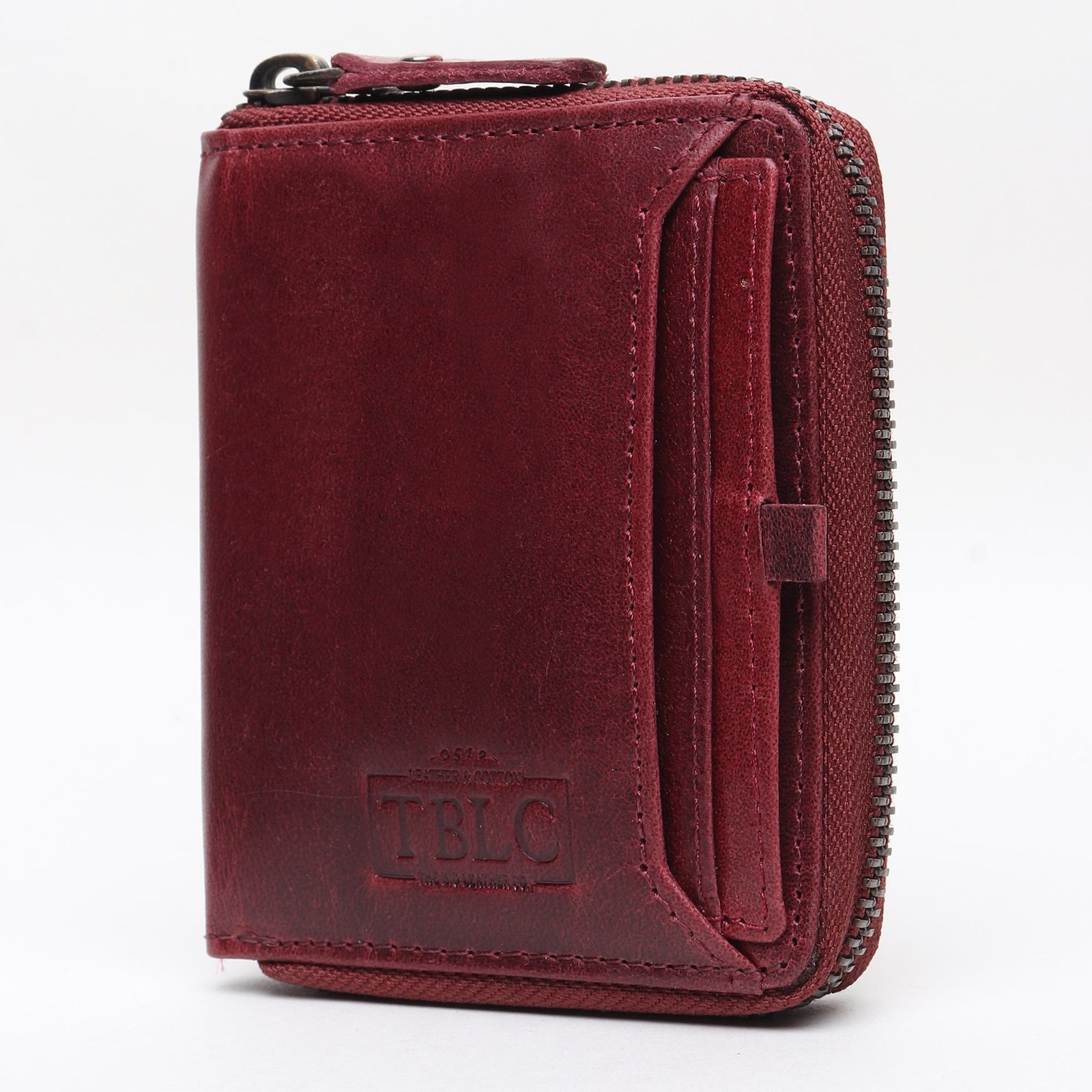 Handcrafted Men’s Wallet  Crazy Horse Leather, Timeless Design