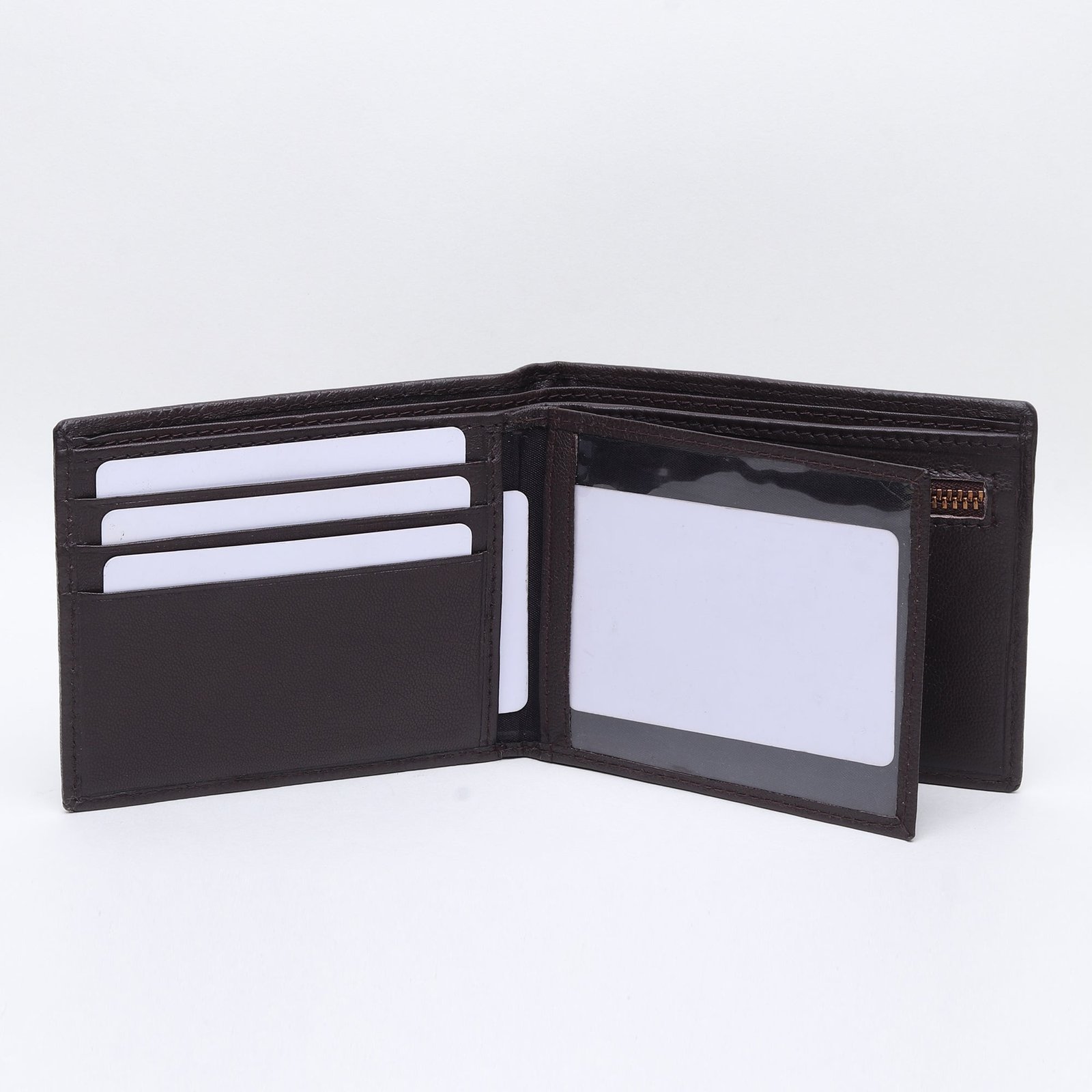 Premium Men's Wallet: Textured Leather, Organized Functionality - Image 3