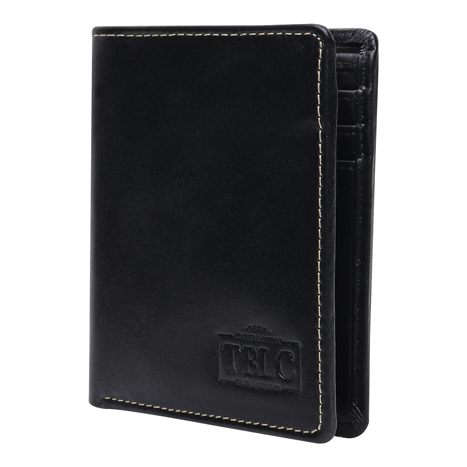 Modern RFID Leather Bifold: Elevate Style with Security - Image 3