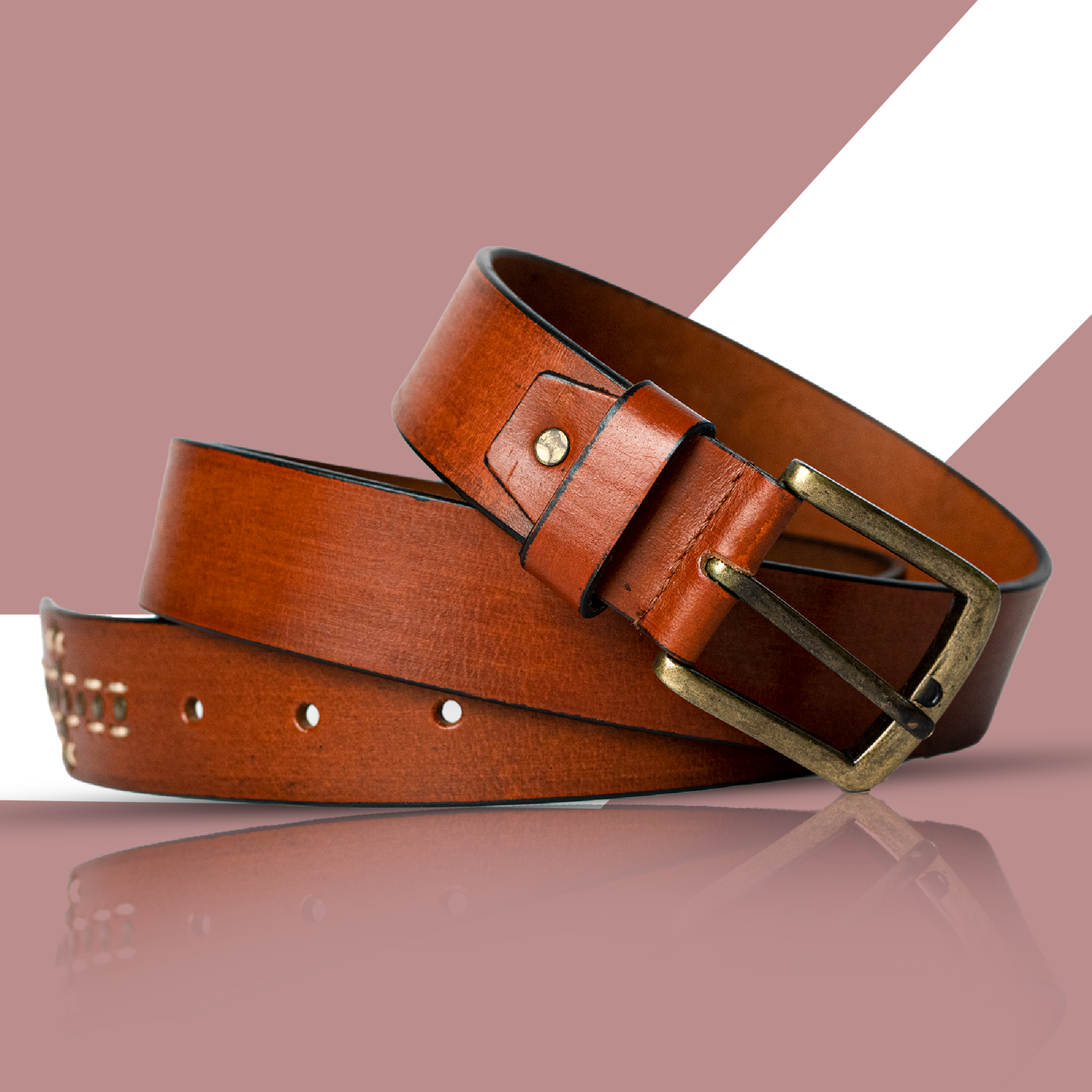 Refine Your Ensemble: Luxury Men's Leather Belts - Image 4